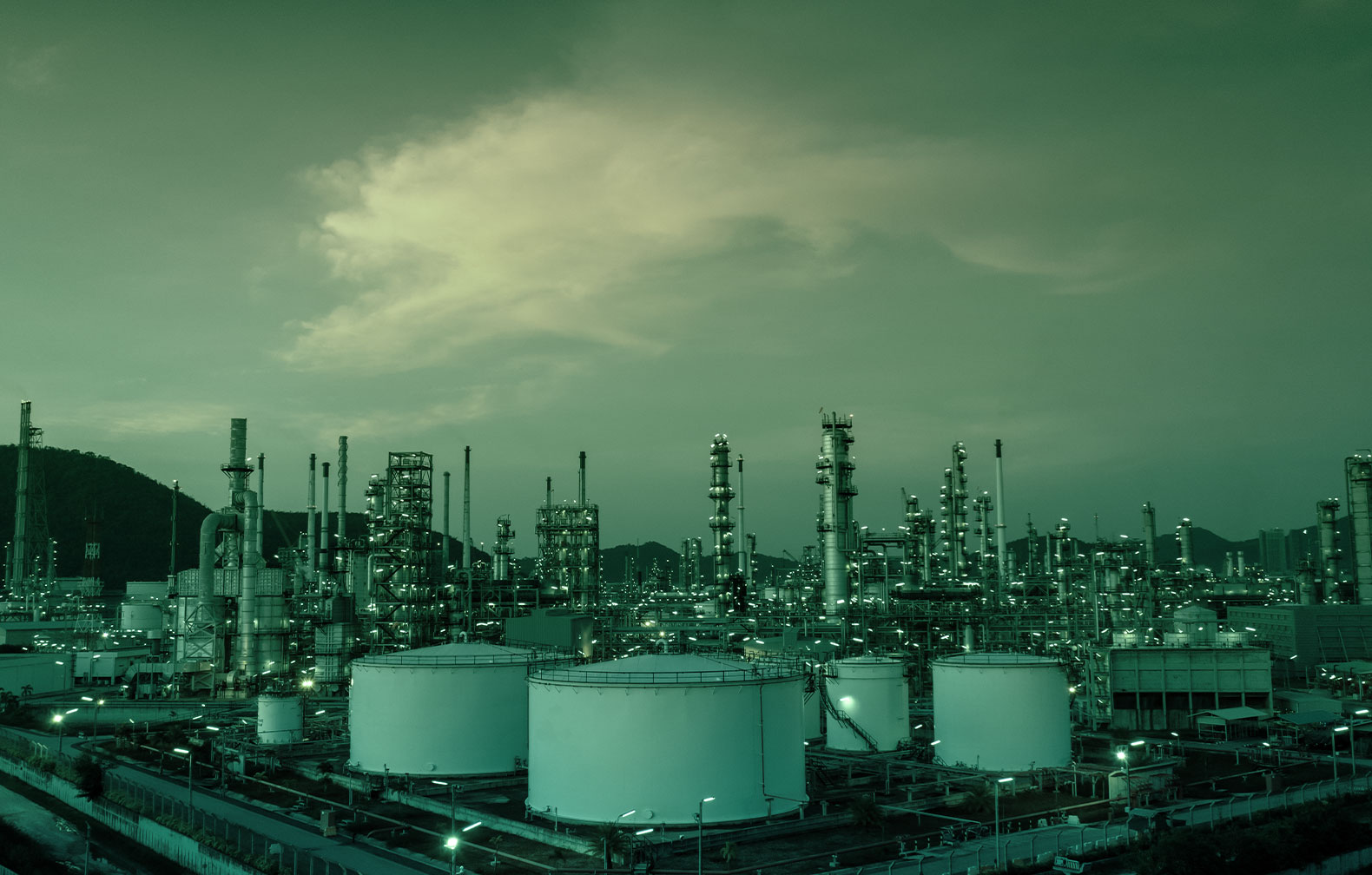 oil refinery