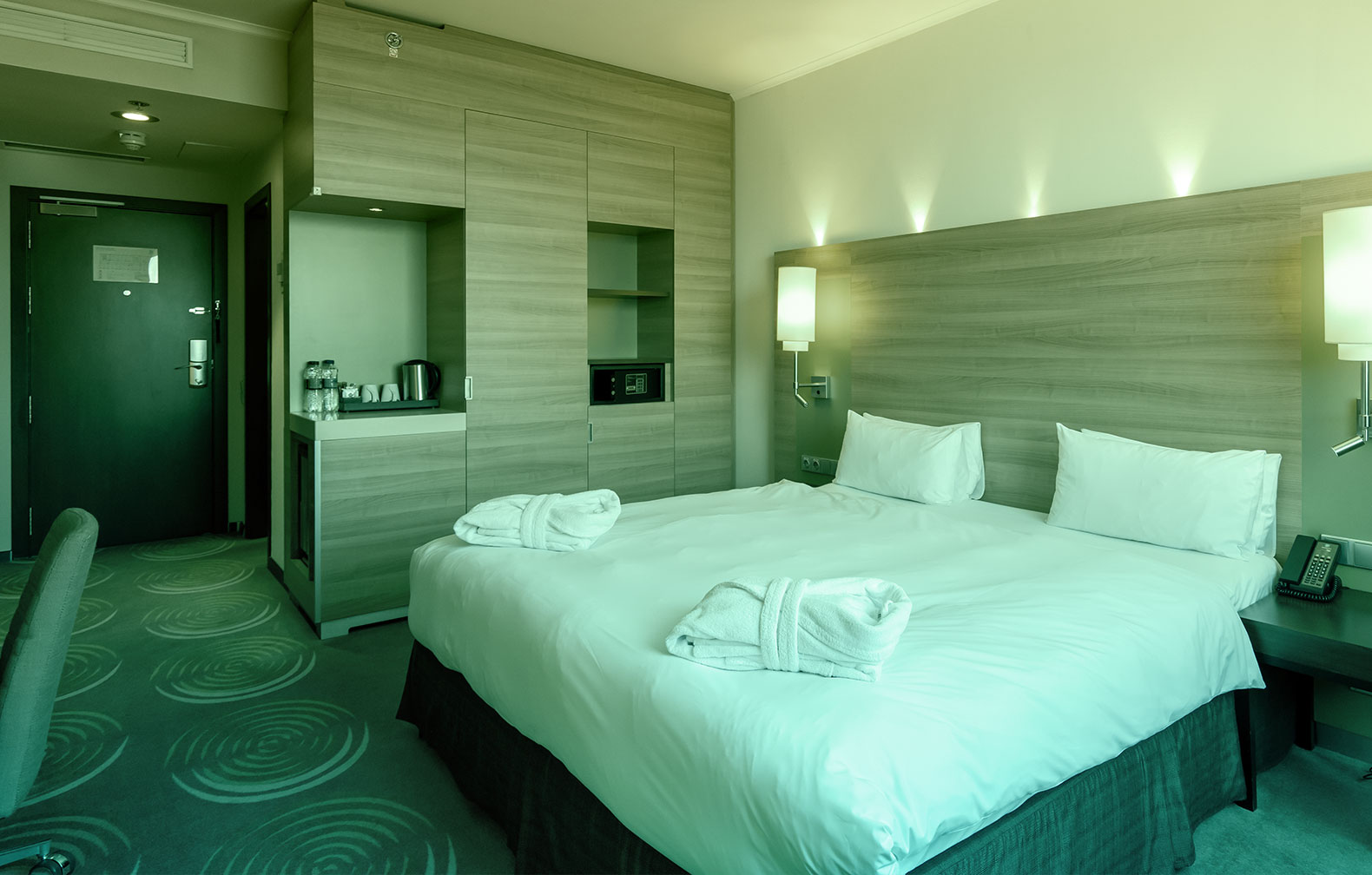 Hotel rooms are considered assets to be maintained