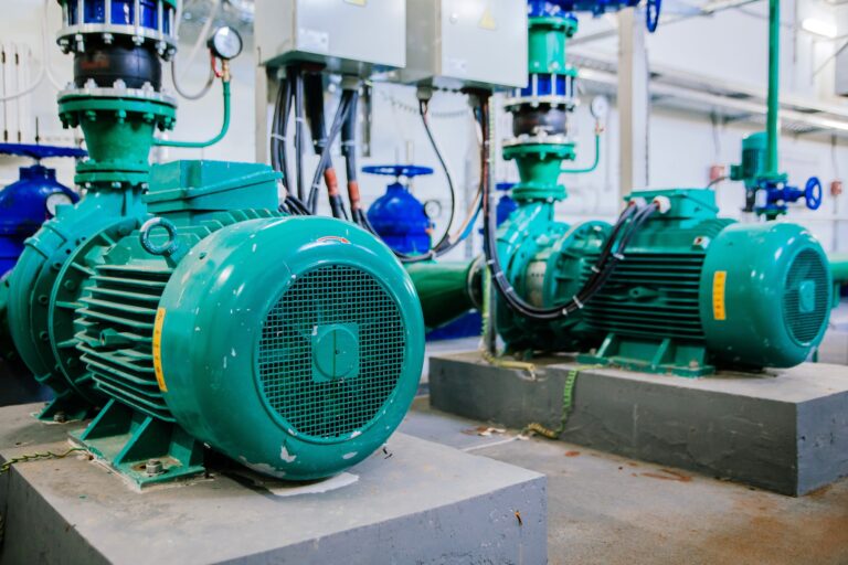 Large building water pumps which are assets that need maintenance. Maintenance is made more effective with CMMShere a CMMS software